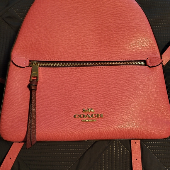 Coach Pink Backpack - Picture 4 of 11